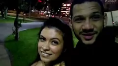 Play Wild and Uninhibited Blowjob in the Heart of São Paulo with Deep Throat Action